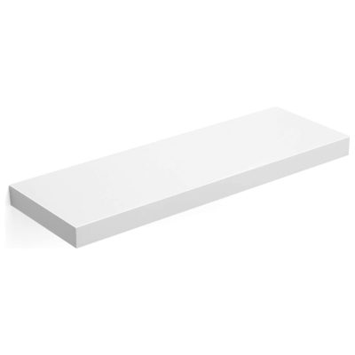 Fali polc 60x20x3,8 cm, fehér
