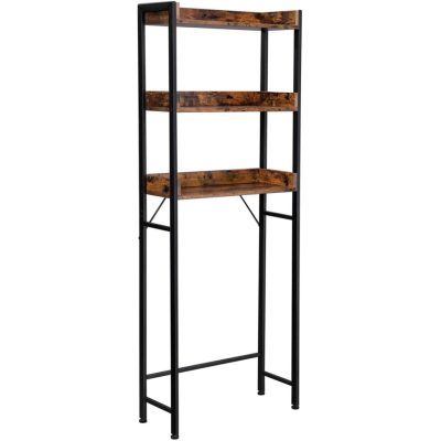 Wc feletti tárolóállvány, mosógép polc 63 x 165 x 25 cm