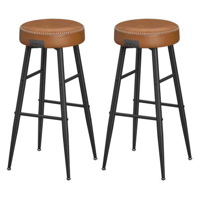 Ekho bárszékek, 2 db-os 76.2 cm magas bárszék szett, karamellbarna