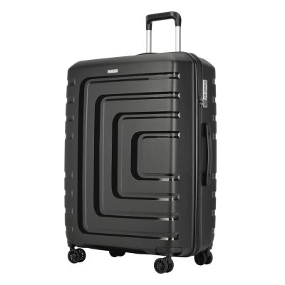 Bontour Charm Fekete L feladható 20-23kg bőrönd