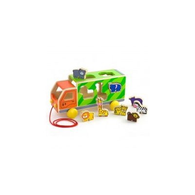 Formabedobó kamion állatos