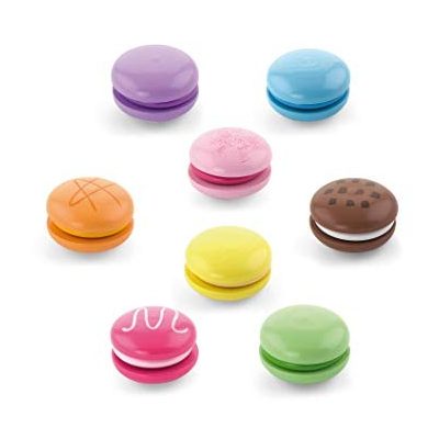 Macaron sütemények fából