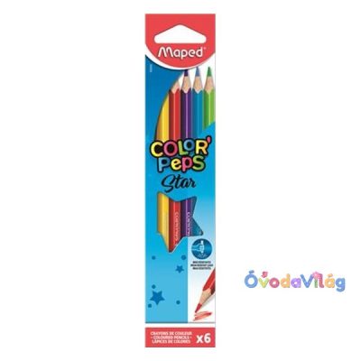 Színes ceruza készlet 6db-os MAPED "Color Peps"