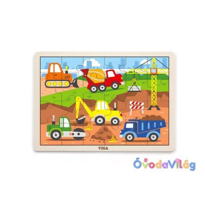 24 db-os puzzle (munkagépek)