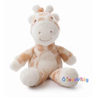 Zsiráf plüss csörgő 20 cm