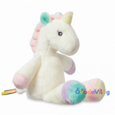 Unikornis plüss csörgő 20 cm