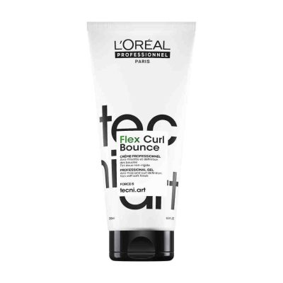 Loreal Tecni.Art Flex Curl Bounce hajformázó krém göndör hajra, 200 ml