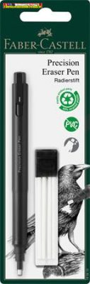 FABER-CASTELL Radírstift, precíziós, 4 db pótbéllel