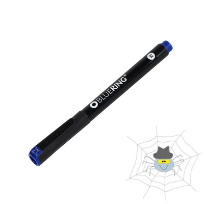 Bluering® M rostirón, tűfilc alkoholos 1 mm, OHP - kék