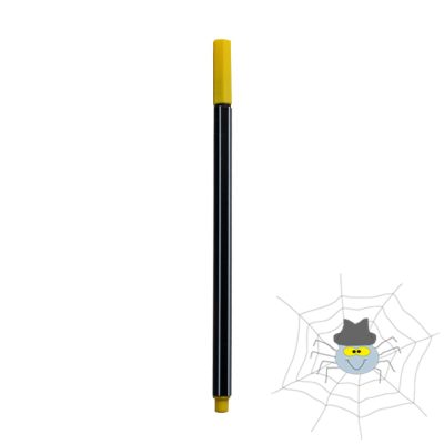 Rostirón, tűfilc vízbázisú, 0,4 mm, hatszögletű - sárga