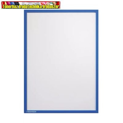 Infókeret A4, mágneses ITSA4M 03 Franken kék