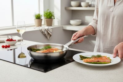 de Buyer Prim Appety Rozsdamentes Acél Serpenyő 24 cm