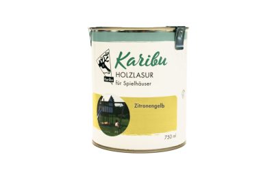 Karibu Citromsárga festék fa kerti játákokhoz, házakhoz, 750ml