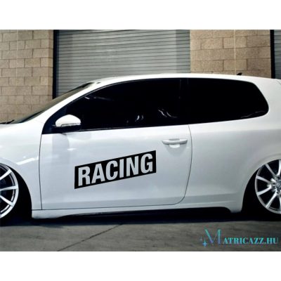 RACING felirat tuning matrica (30x64 cm)