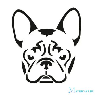 Francia bulldog matrica 11