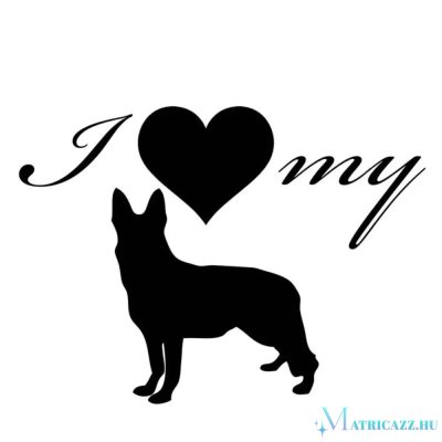 Németjuhász matrica 11