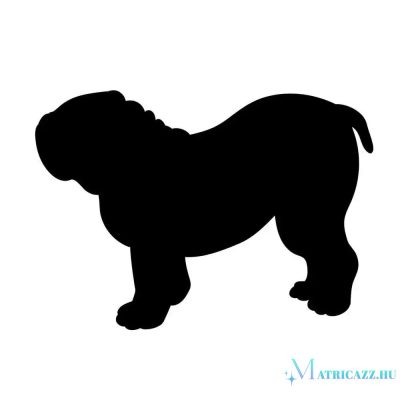 Angol bulldog matrica 25