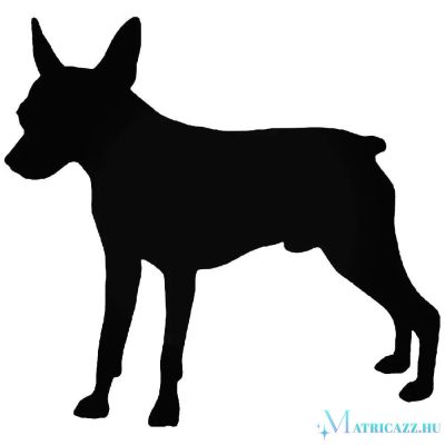 Mini pincser "1" Kutya matrica