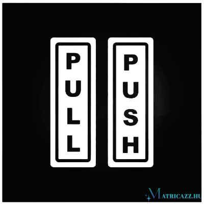 Pull Push feliratok Autómatrica