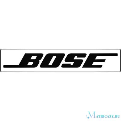 BOSE hang - Szélvédő matrica