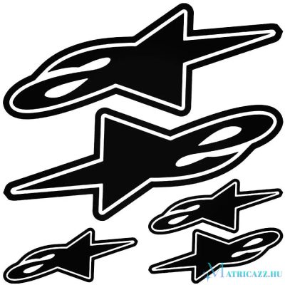 Alpinestar szett - Szélvédő matrica