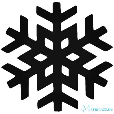 Karácsonyi pehely matrica