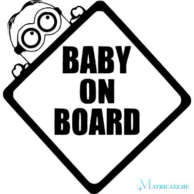 Gru Minion Baby on Board autómatrica