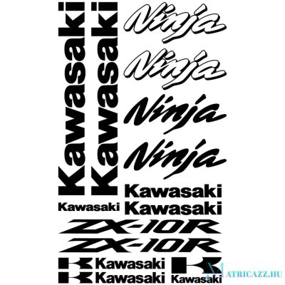 Kawasaki ZX-10R matrica szett