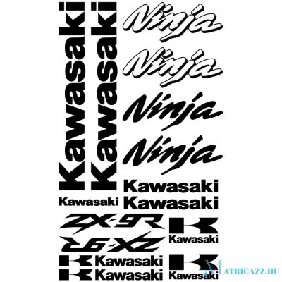 Kawasaki ZX-9R matrica szett