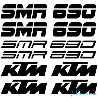 KTM SMR 690 matrica szett