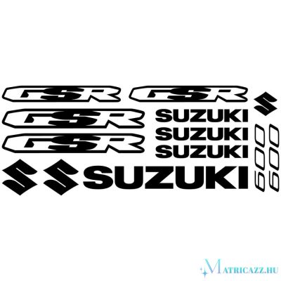 Suzuki GSR 600 "2" matrica szett