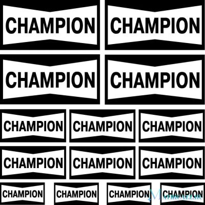 Champion szponzor matrica szett