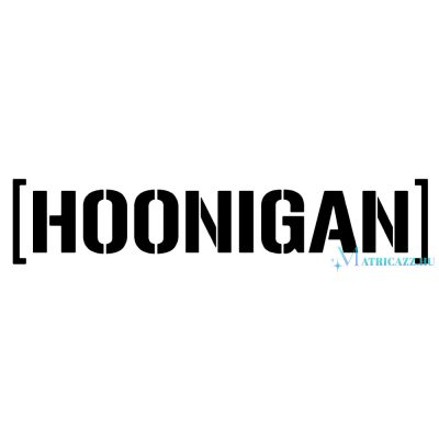 Hoonigan tuning felirat
