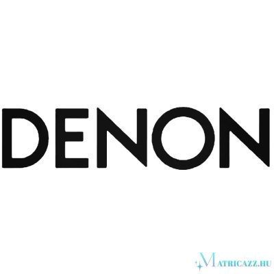 Denon tuning felirat