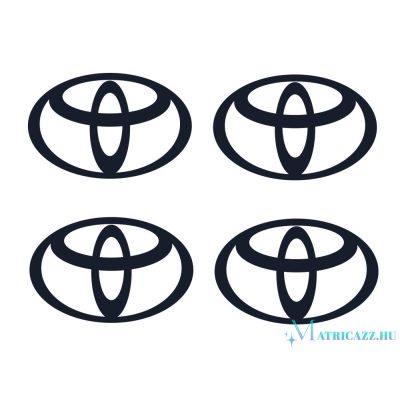 Toyota felni matrica (4 db)