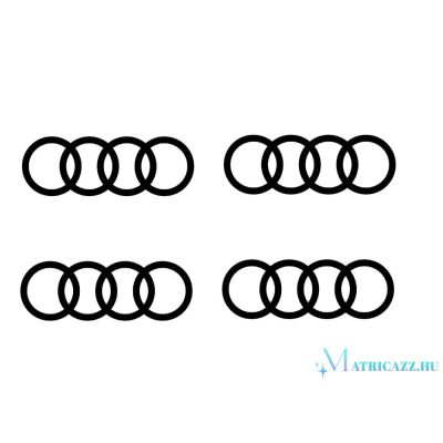 Audi felni matrica (4 db)