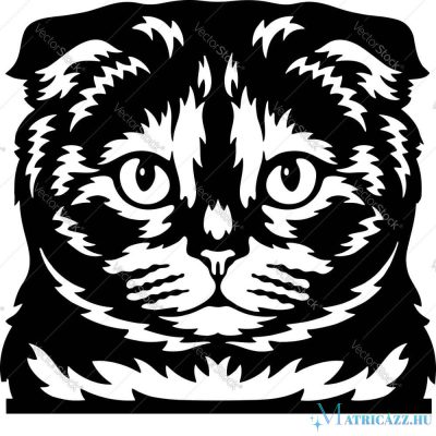 Díszes macska matrica 2