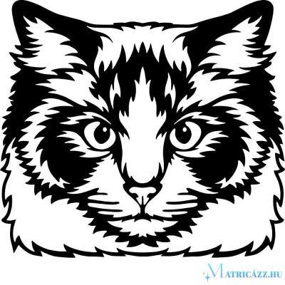 Díszes macska matrica 4