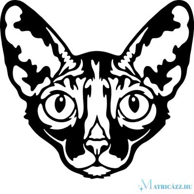 Díszes macska matrica 7