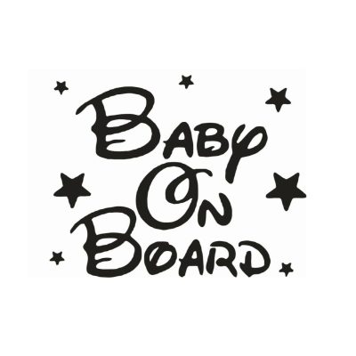 Walt Disney Baby on board matrica