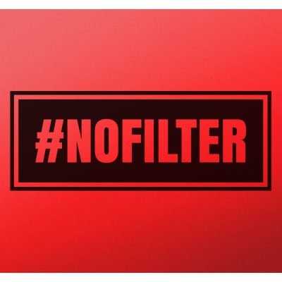 Hashtag NOFILTER matrica