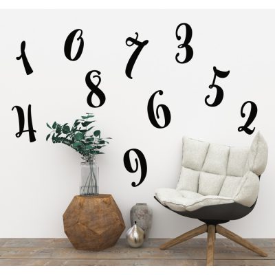 Számos falmatrica szett 