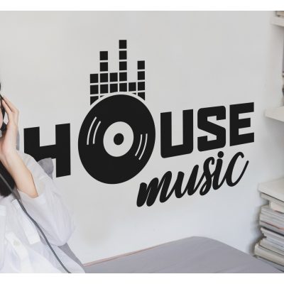 House Music falmatrica dekoráció