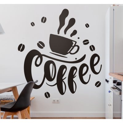 Coffee fali dekoráció