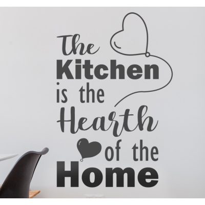 Konyhai szöveg matrica