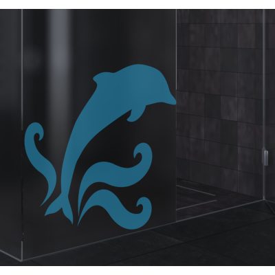 Delfin csempe matrica