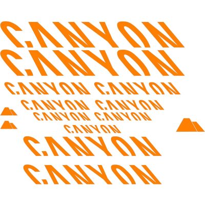 Canyon bicikli matrica szett