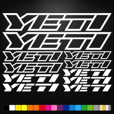 YETI Bicikli matrica szett