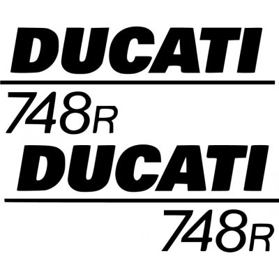 Prémium Ducati 748R matrica szett