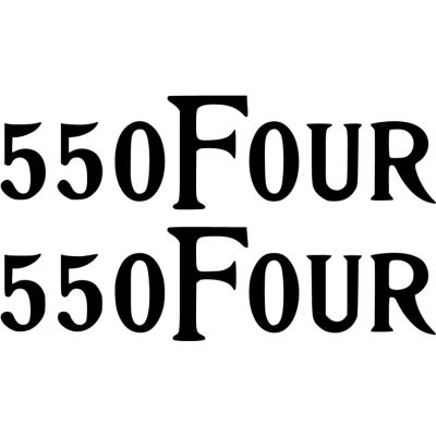 Honda 550 Four matrica szett